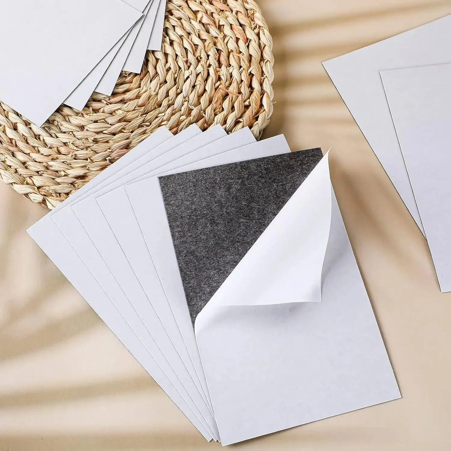 

Sheets with Adhesive Backing Cut and Customize Flexible Self Adhesive Magnet Sheets for Picture and Photo Magnets