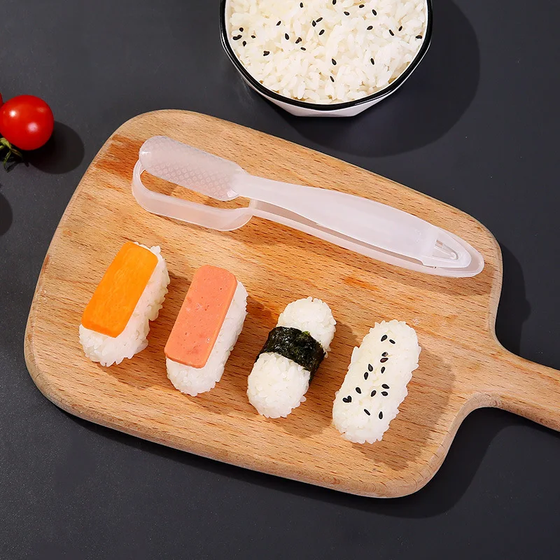 Onigiri Rice Sushi Maker, Oval Sushi Making, Easy Sushi Kit, Breakfast Kitchen Tools, Bento