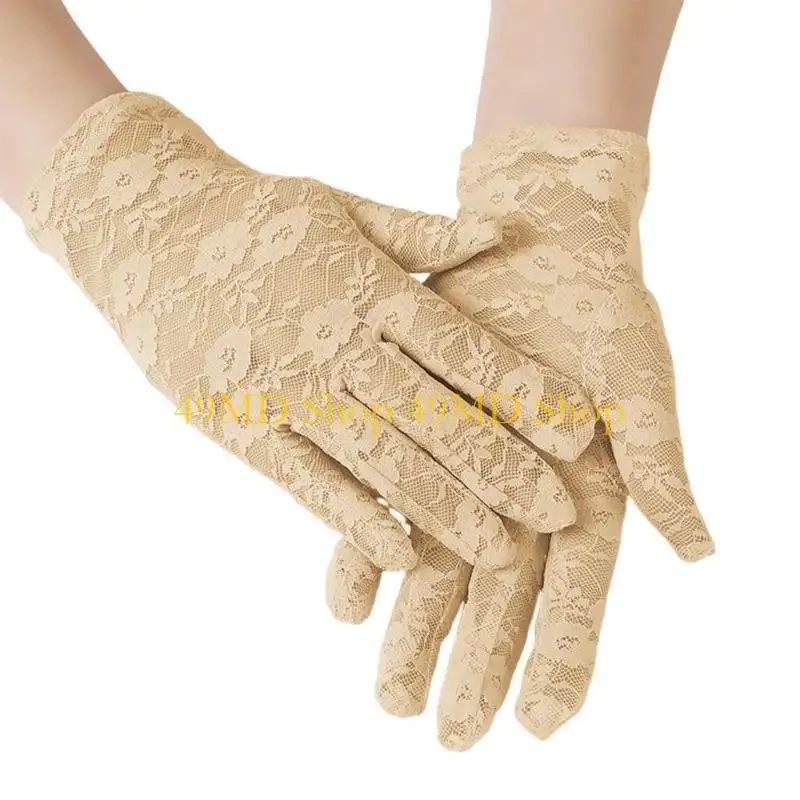 

49MD женские кружевные перчатки женские длинные перчатки для оперных выпускных вечеров для женщин и девочек подарок