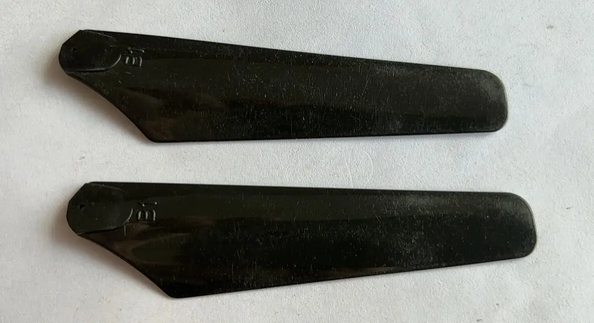 2pc Main Rotor Blade Propeller A B Upper Lower Prop 8.5CMX2.1CM 85mm 21MM for Mini Indoor RC Helicopter Heli Toy Airplane SYMA