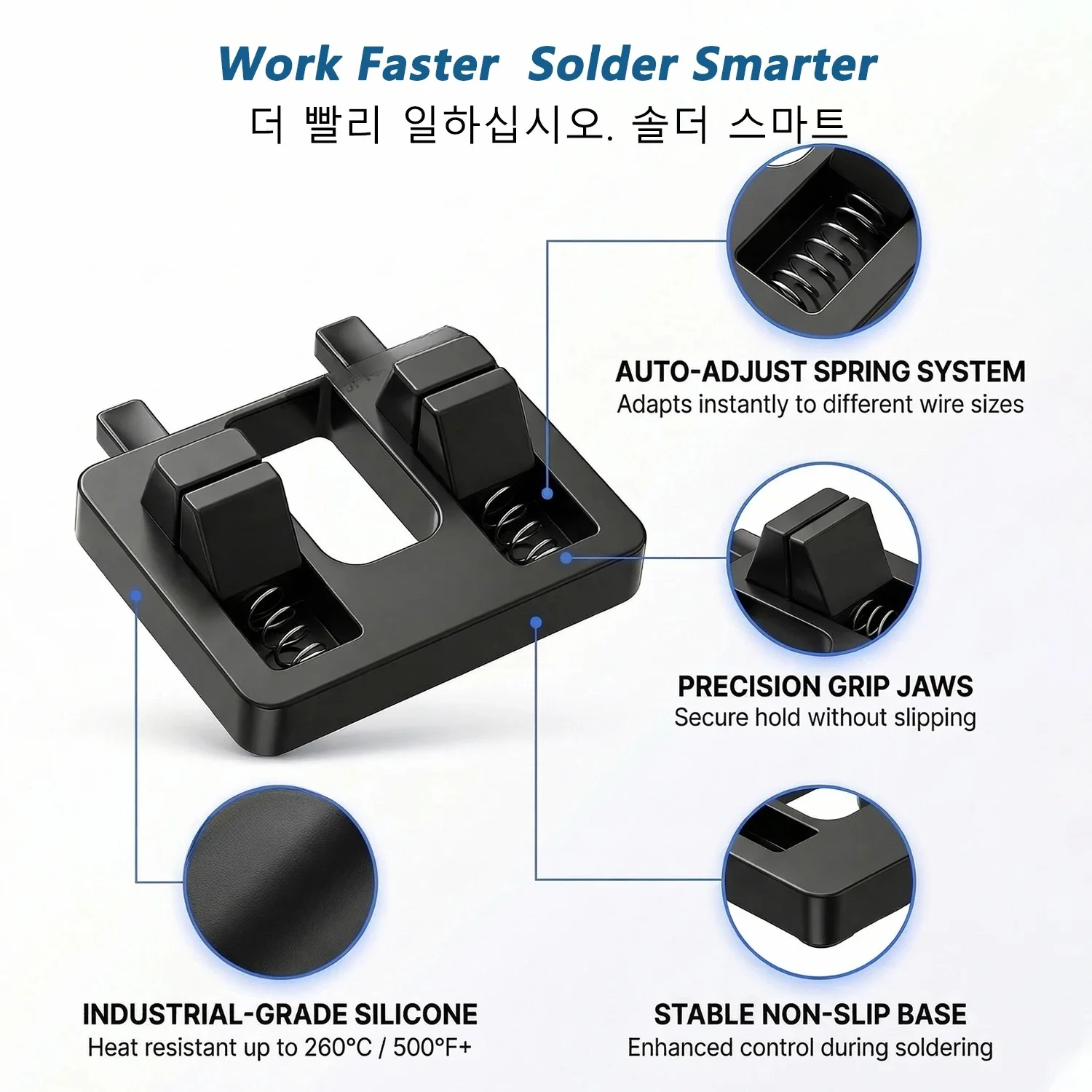 *Welding Wire Fixture Adjustable Suction Bracket Welding Table Clamp For Motherboard Soldering Welding Locator Soldering Tools view 4