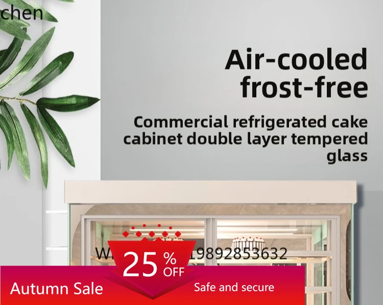 

cake cabinet wind refrigerated display fruit fresh-keeping cabinet front door dessert cabinet