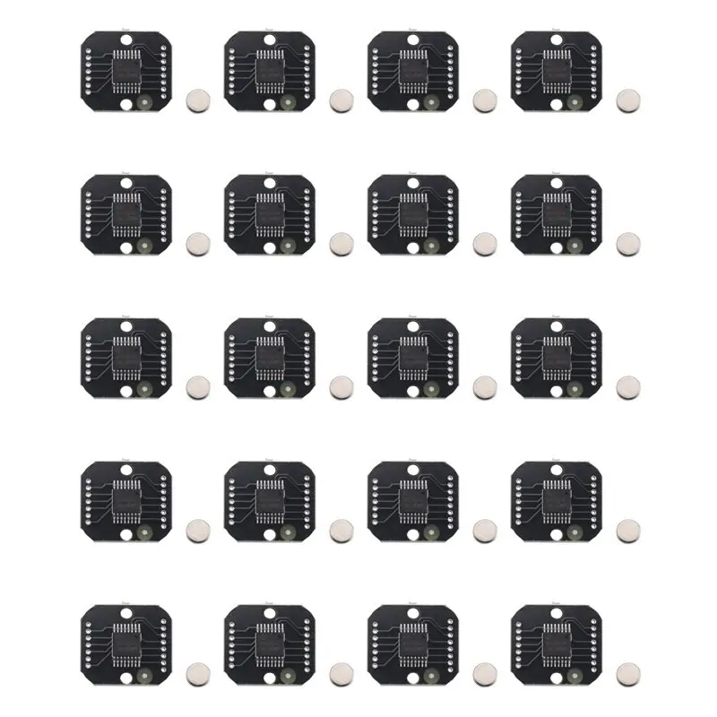 N04R 20X MT6835 Magnetic Encoder Module PWM/SPI Brushless Motor 21BIT Encoder Can Replace AS5048