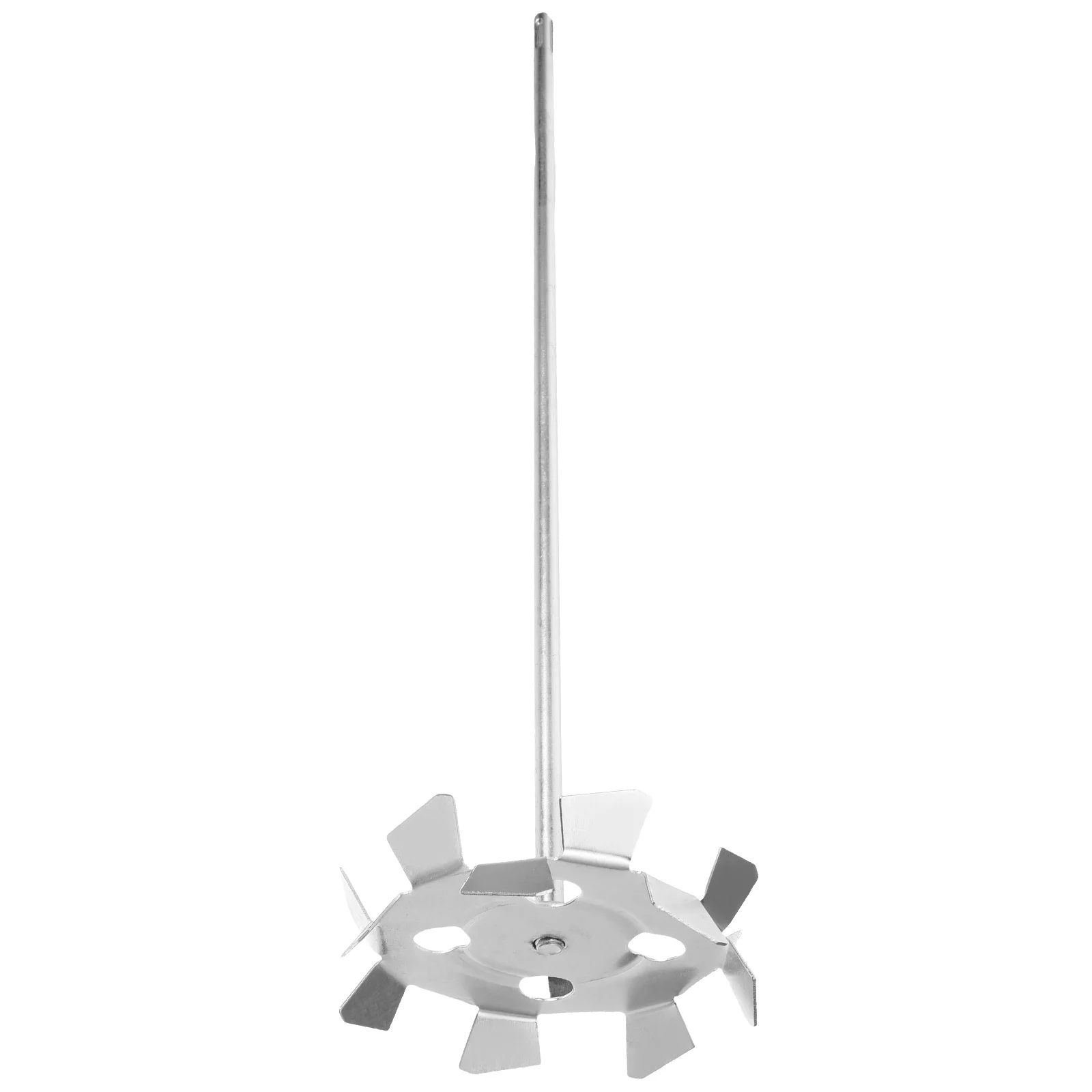 

Paint Mixer Drill Attachment Galvanized Iron Impeller Type Ash Head Mud Paint Cement Efficient Tool Reusable Longtime Use Power