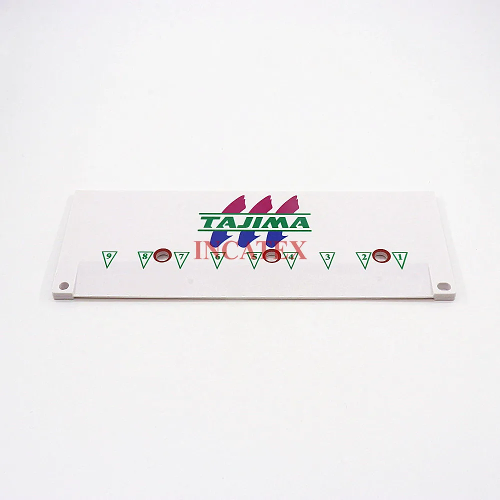 Good Quality Tajima Embroidery Machine Spare Parts Face Plate 9 Needles 9 Colors New Model