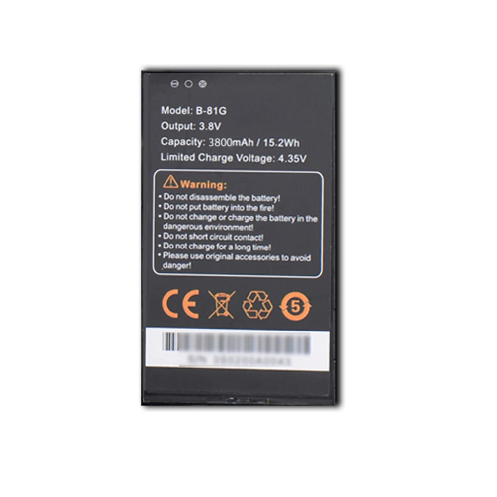 Original Polymer Li-ion Battery 3800mAh / 15.2Wh 3.8V for Inrico S200 Mobile Phone Handhled Transceiver