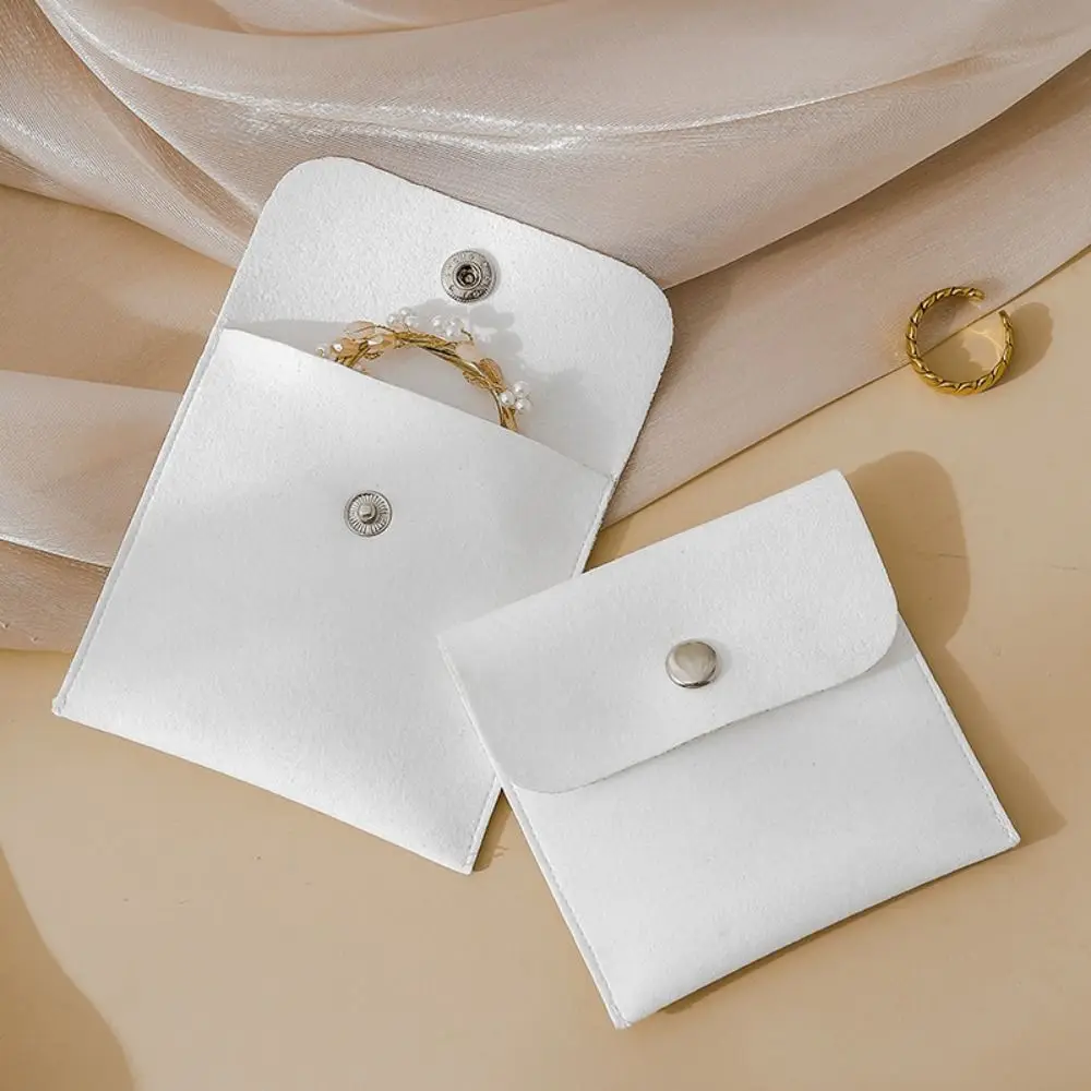 5 個のベルベットジュエリー梱包袋リングイヤリング大容量ジュエリーディスプレイボックスオーガナイザーブレスレットネックレスジュエリーホルダー