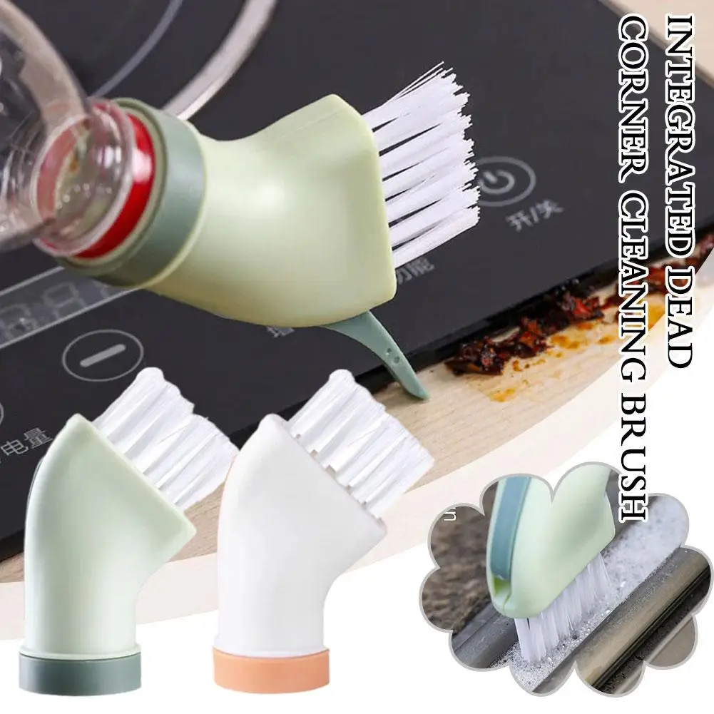 

Creative Multi-use Cleaning Brush Dry-wet Dual-use BrushHousehold Be Mineral Connected Can Cleaning Bottle To Brush Water D8Z0