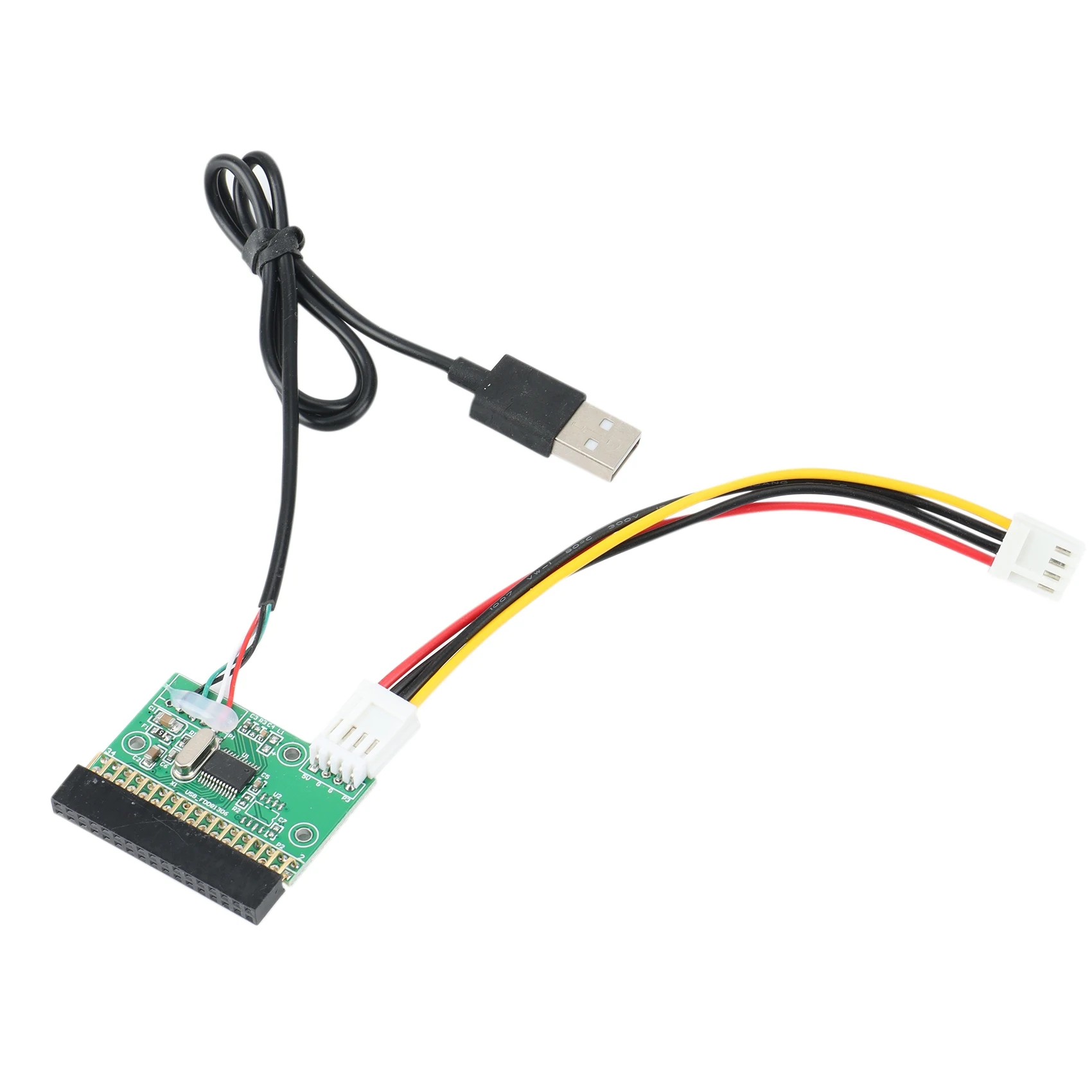 SMIEA 1,44 MB 3,5 pulgadas conector de unidad de disquete 34 PIN 34P a adaptador de Cable USB placa PCB PC USB a FLOPPY U disco a disquete