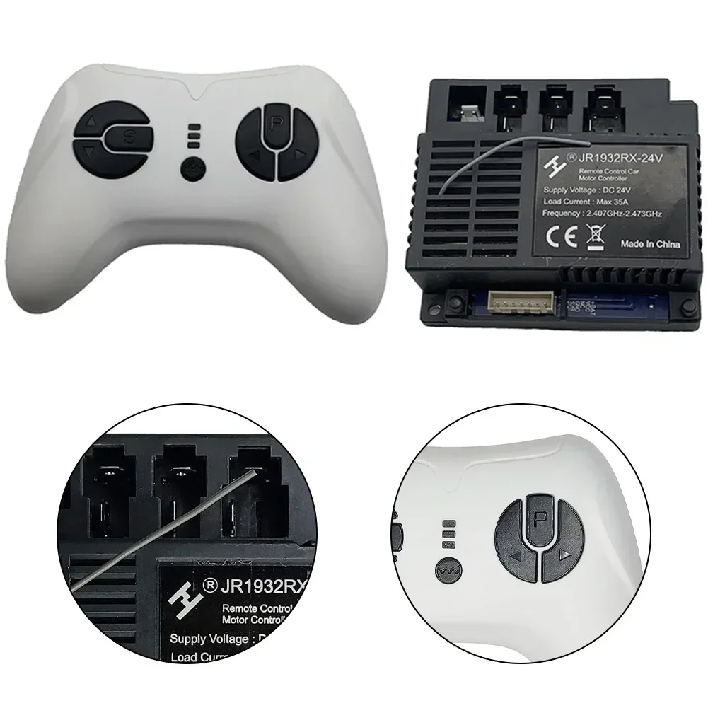 High Performance JR1932RX 24V Receiver 2 4G Remote Control for Kids Electric Vehicle Long Lasting Durability