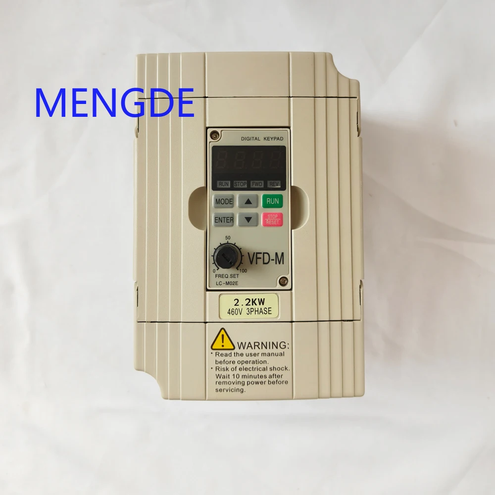 VFD-M Inverter VFD004M21A VFD007M21A VFD015M21A Single 220V VFD007M43B Three-phase 380V 0.4KW 1.5KW 2.2KW 3.7KW Speed Control