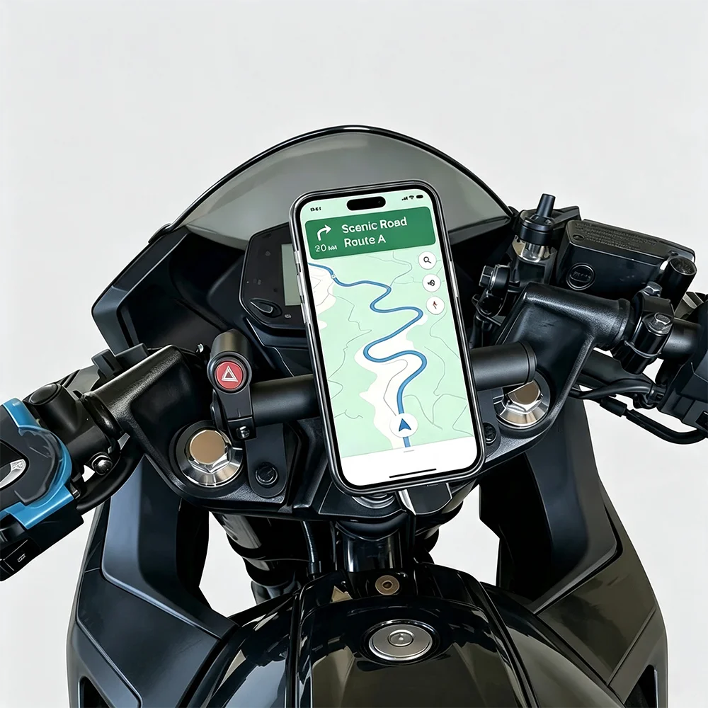 Motorcycle Handlebar Cross Bar GPS Phone Holder Multifunctional Extension Bracket For Suzuki Gixxer 250 SF 2019‑2026