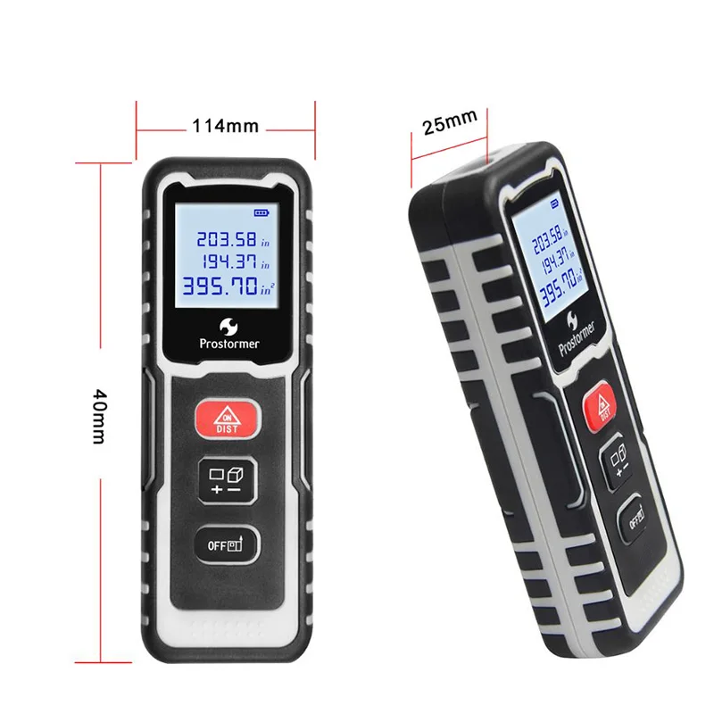 Domestic Laser Distance Meter 40M  Rangefinder Tape Range Finder Measure Device Digital Ruler Test Tool