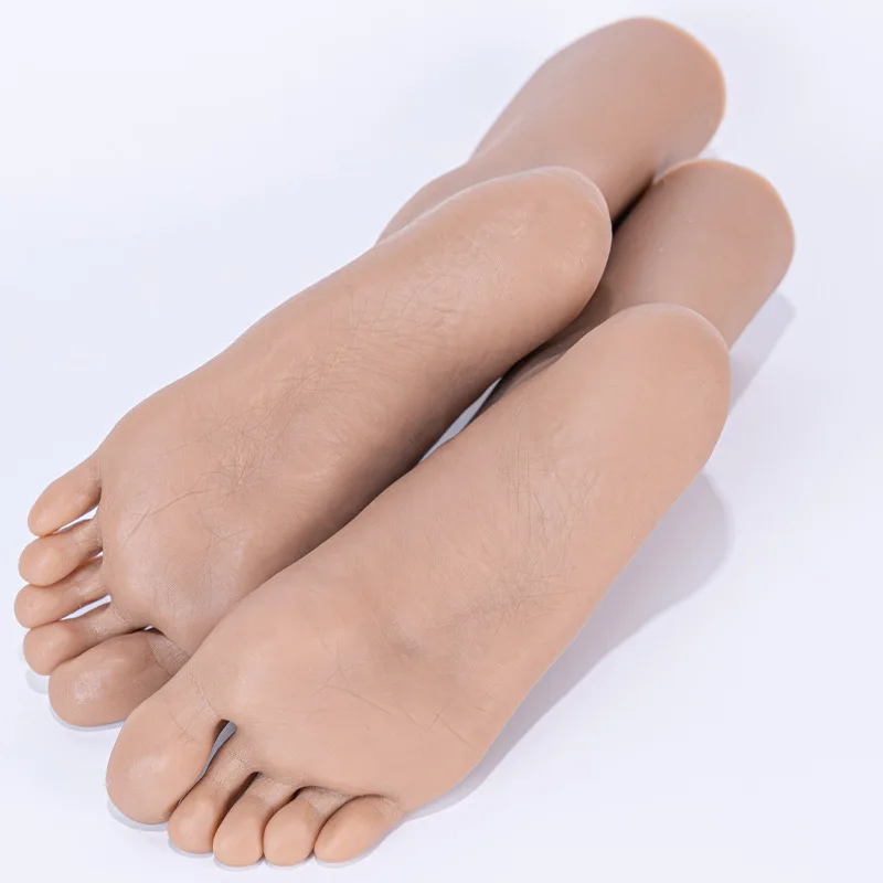 

Mannequin Lifelike Feet Stockings Egyptian Silicone Foot Model Socks Display Bone Ankle Dummy Human Female Realistic Feet ZH3700