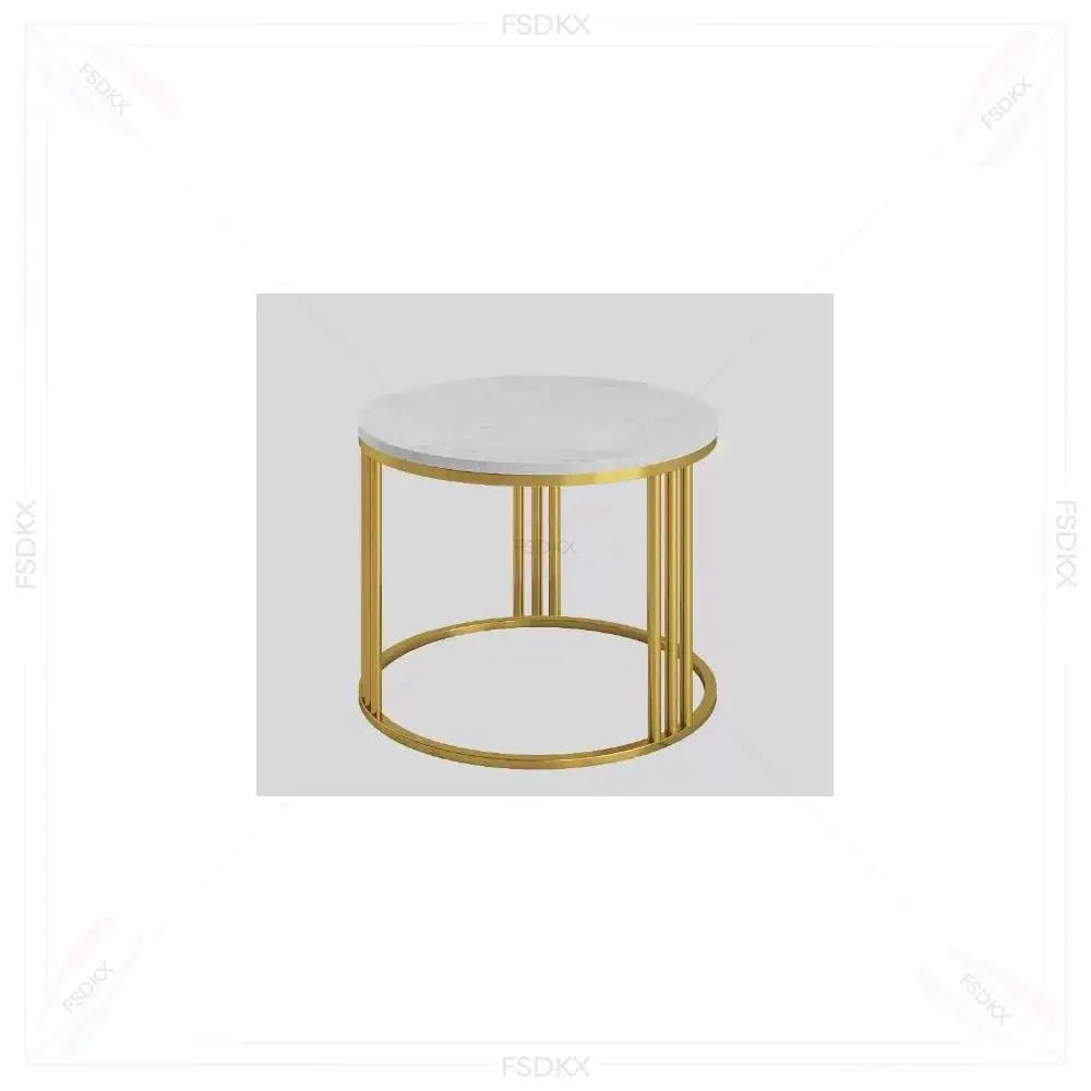 2025 Luxury Round Glass Top Wedding Cake Table Shinny Gold Stainless Steel Wedding Banquet Tables for Events