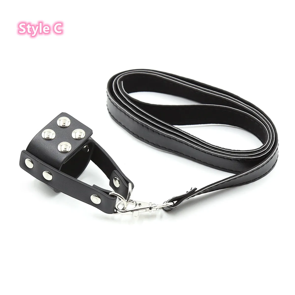 Restraint Harness Strap on Penis Cock Ring Sex Toy for Gay Men Slave Bdsm Bondage Penis Ring Leather Scrotum Chastity Cage