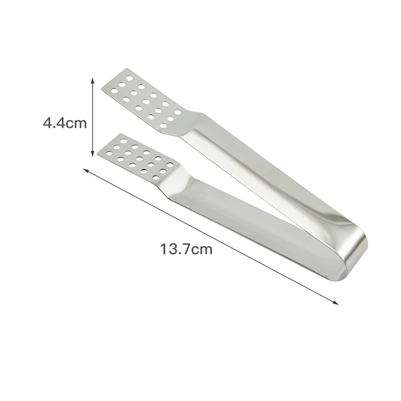 Tea Bag Clip Stainless Steel Thickened Lemon Tweezer Ice Sugar Barbecue Clip Home Kitchen Gadget Teaware Tong Squeezer Food Clip
