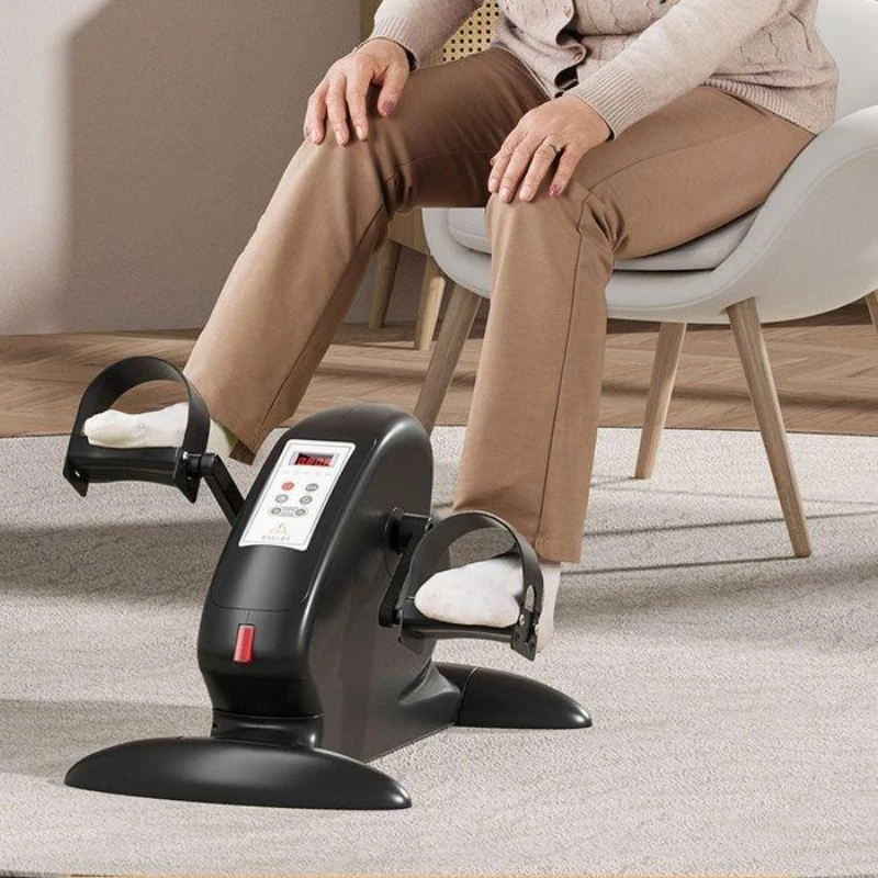جهاز تدريب دورة الساق اليدوية الذكي بمحرك 8 أوضاع آلة إعادة التأهيل مع حزام أمان لمعدات تمارين الشيخوخة #3