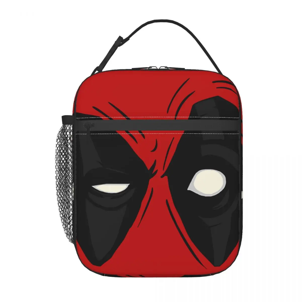 Deadpool Eyes Insulated Lunch Bags Leakproof Meal Container Thermal Bag Tote Lunch Box Beach Picnic Food Bag