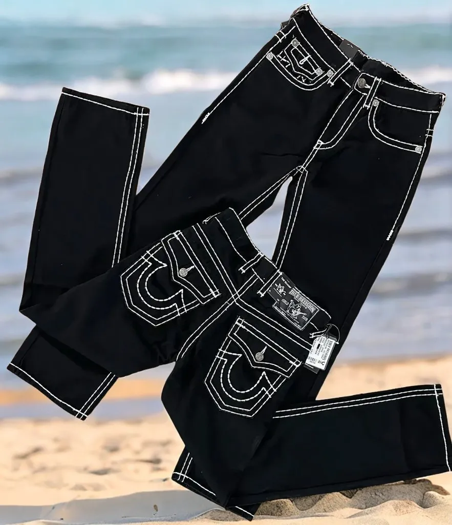 

Hip Hop Fashion Embroidered Straight Leg Wide Leg Jeans Street Leisure Denim Pants Beautiful Y2k Vintage Gothic Men Clothing