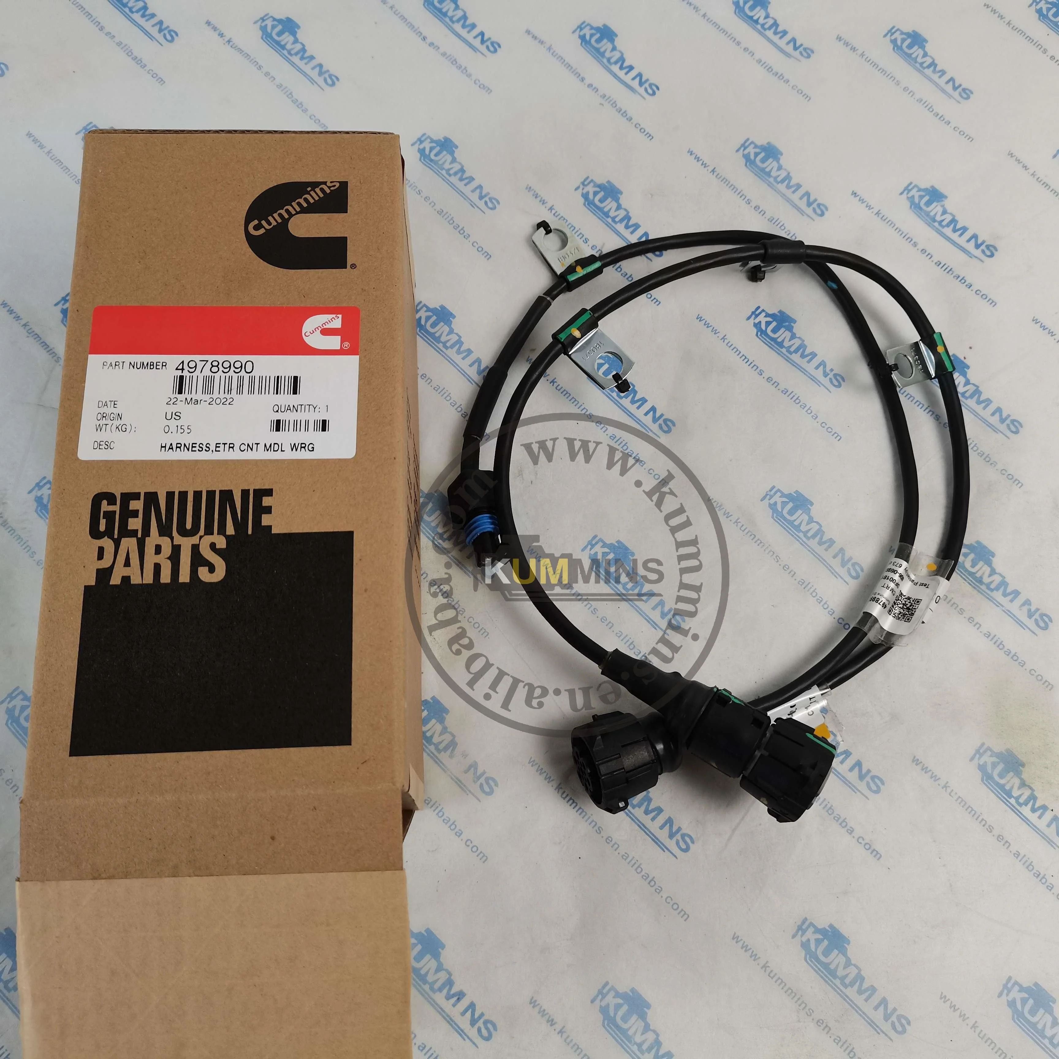 Engine Parts 4978990 Electronic Control Module Wiring Harness For Cummins Genuine KTA38 QSK38 QSK45 QSK50 KTA50 QSK60