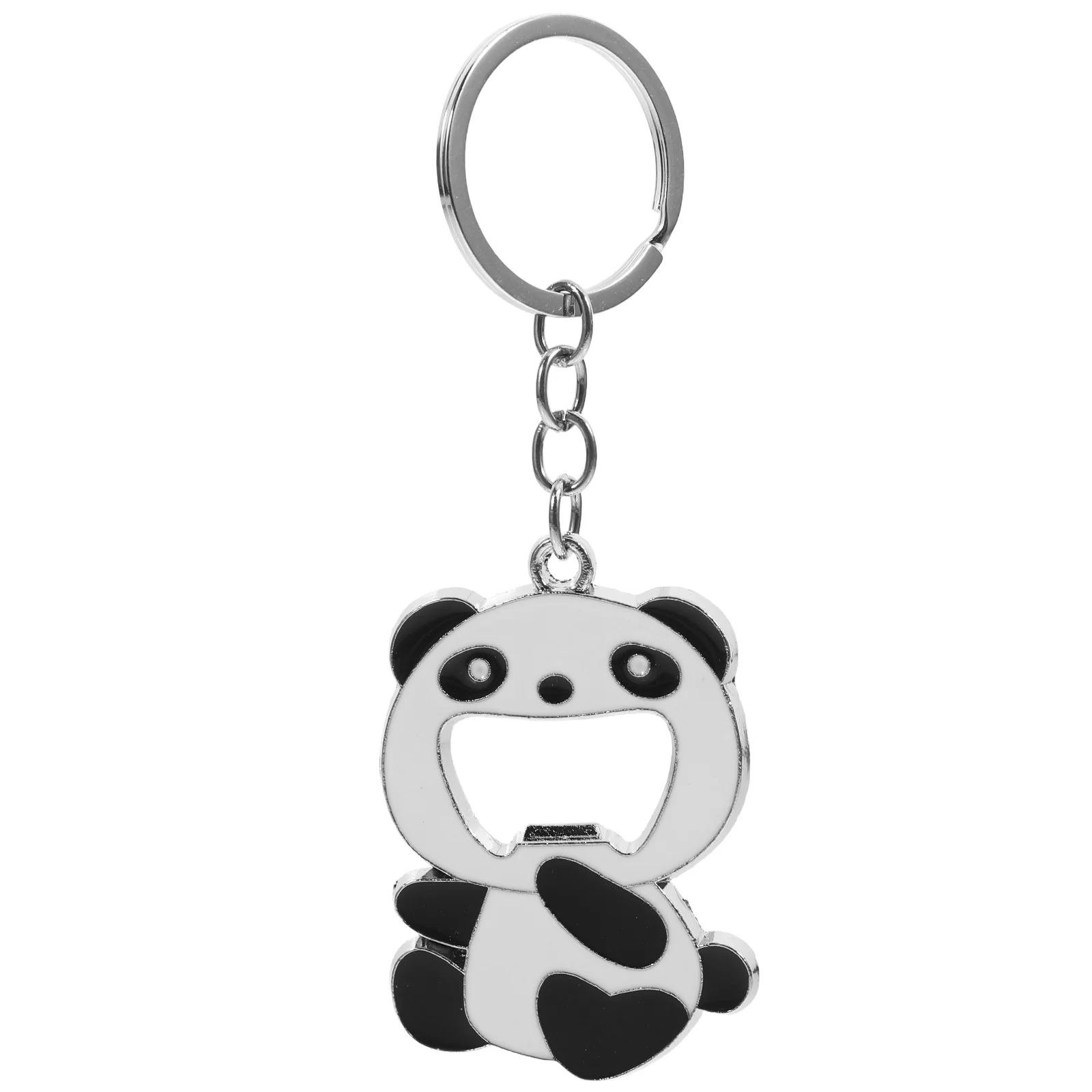 Panda Key Chain Portable Beer Soda Bottle Opener Novelty Key Ring Holiday Gift keychain bottle opener cute