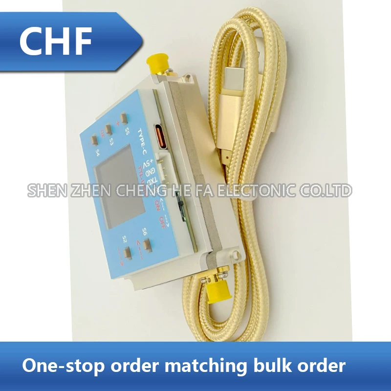 9K-12GHZ(60DB dynamic range) digital programmable attenuator step 0.25DB TFT display CNC new in stock