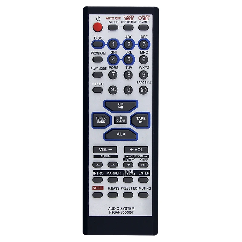 

Compatible with Panasonic Audio SC-AK330 SC-AK333 SC-AK230 SA-AK230 SB-AK230 SA-AK333 remote control N2QAHB000057 spare parts