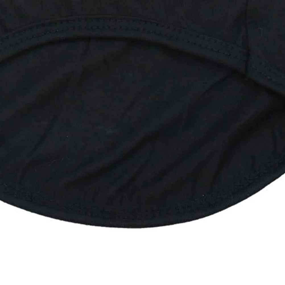 

Dog Cotton Vest Letter Printed Black Size M Comfortable Pet Outdoor Clothes Puppy Breathable Dog Clothes for Walking Jogging