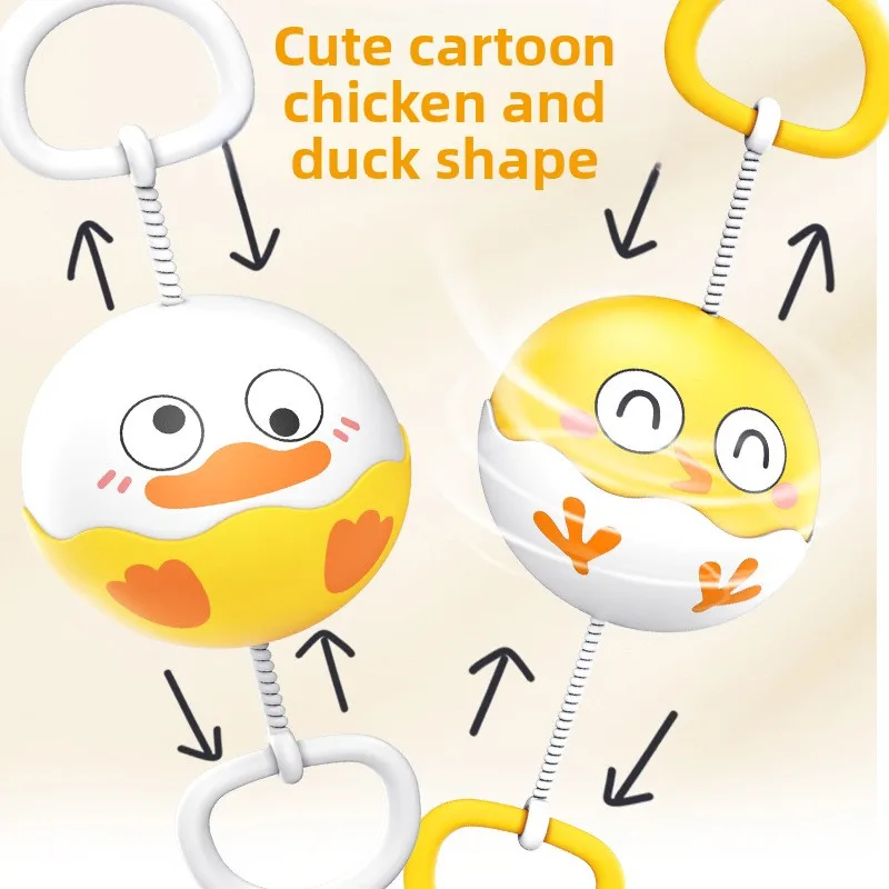Luminous Whistle Ball Pull Line Ball Boy Finger Exercise Puzzle Hand-eye Coordination Hot-selling Toys