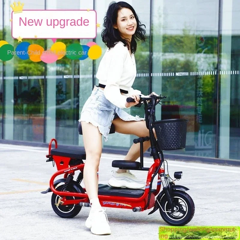 XK Electric Scooter Adult Folding Small Electric Vehicle Lithium Battery Scooter