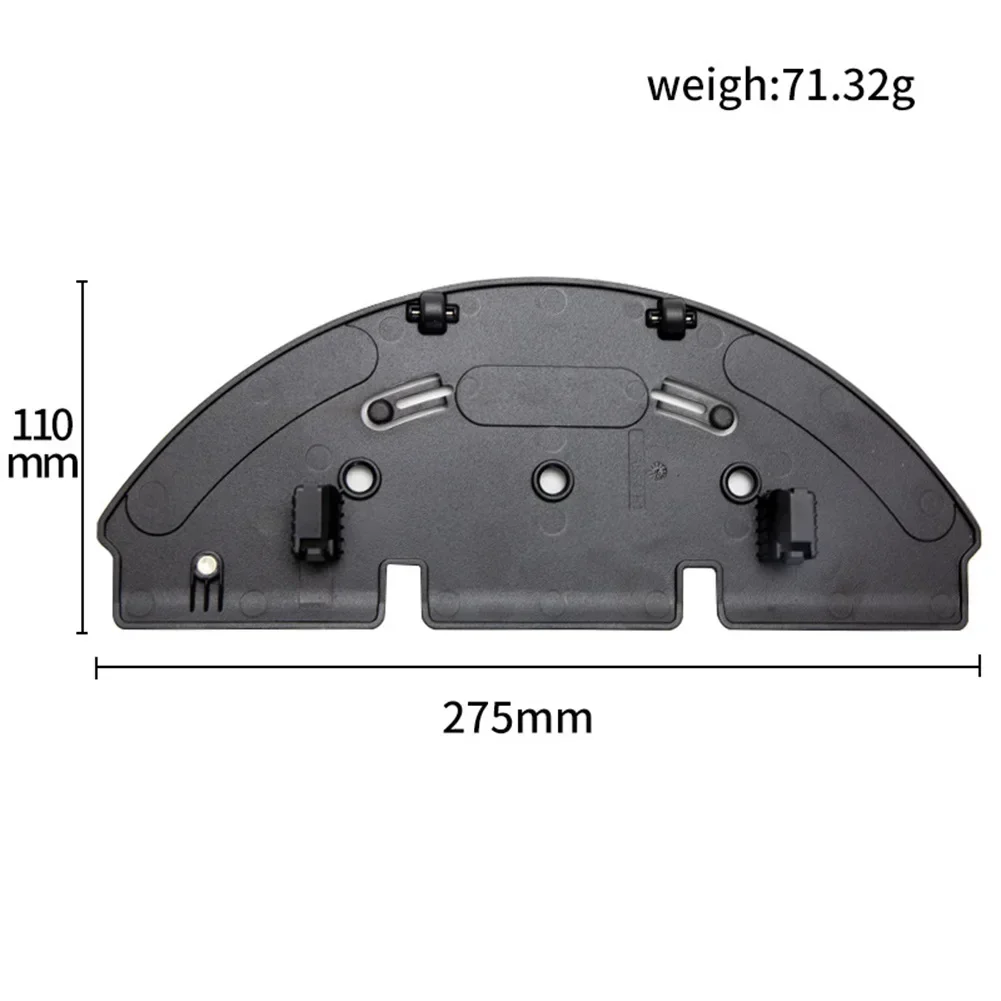 Replacement Parts Mop Bracket Mop Pads Kit For Redkey R10 Robot Vacuum Cleaner Part Mop Bracket Mop Pads Kit Cleaning Tools