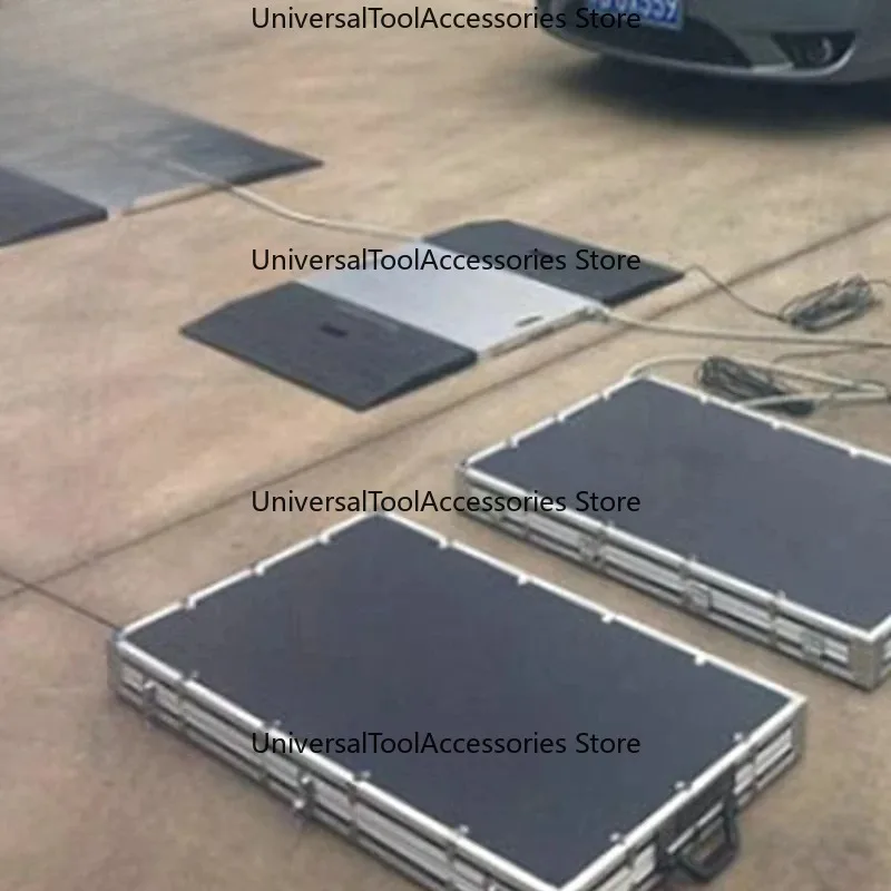 Dynamic Static Axle Load Scale, Wireless Truck Axle Weighing Scale Portable Vehicle Weight Measuring Equipment
