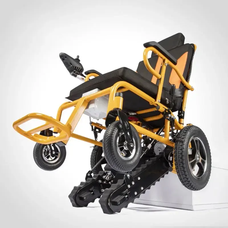 Travel Upgrade Fully Automatic Down-track Stair-climbing Wheelchair Reinforced Carbon Steel Frame Durable- BZ-SA1