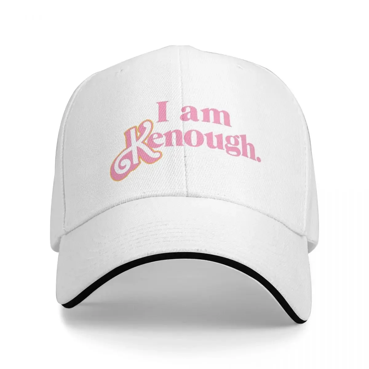 I Am Kenough Cap Fashion Casual Baseball Caps Adjustable Hat Hip Hop Summer Unisex Baseball Hats Customizable Polychromatic