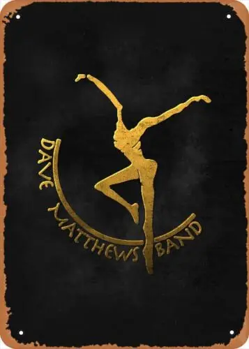 Rock Dave Matthews Band Stefan Metal Tin Sign Poster  Art Wall Decor-Aluminum