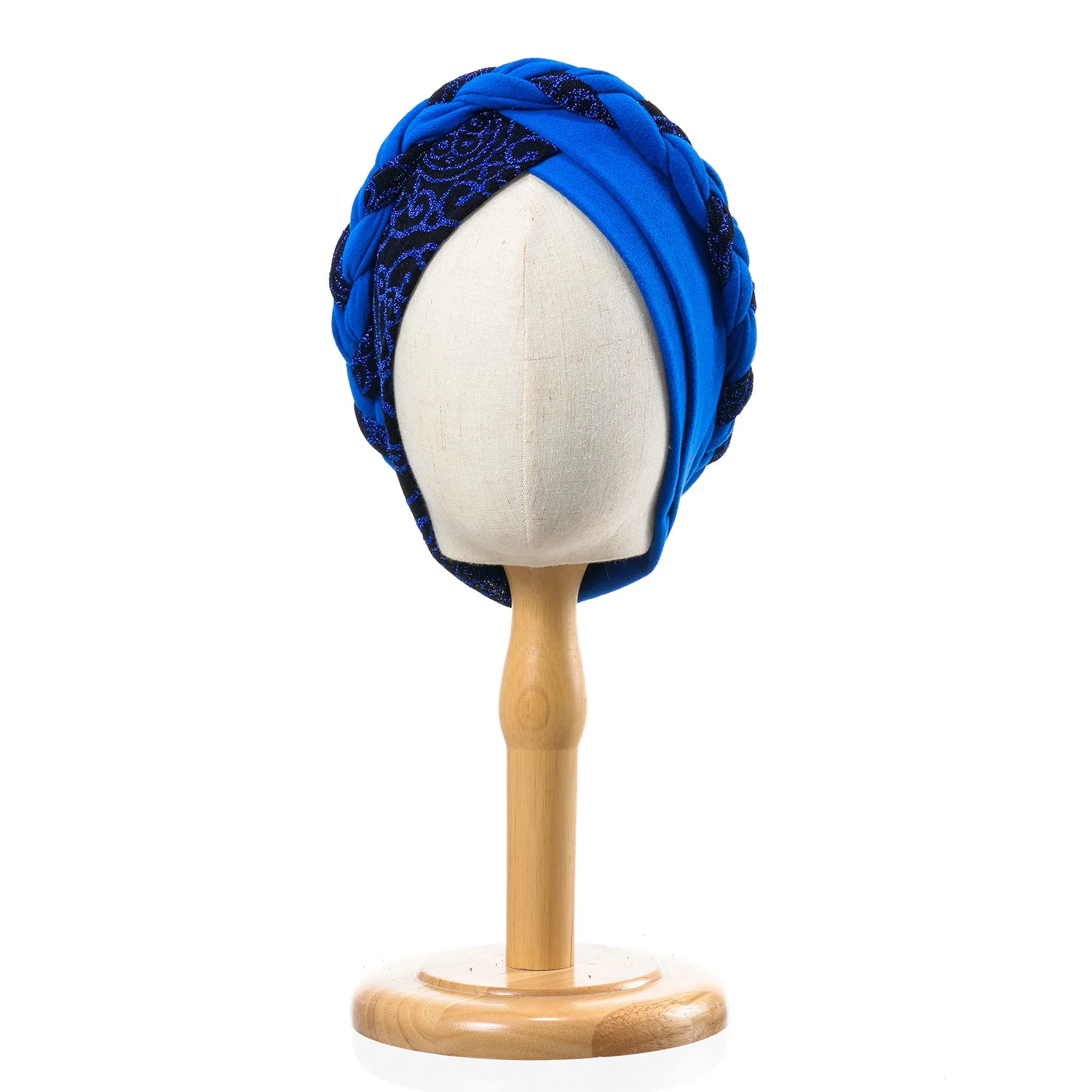 Kopf Schal für Muslimische Frauen Turban Kappe Damen Islamischen Druck Motorhaube Hut Geflecht Stirnband Turbante Mujer Beanies Hüte – Detail 8