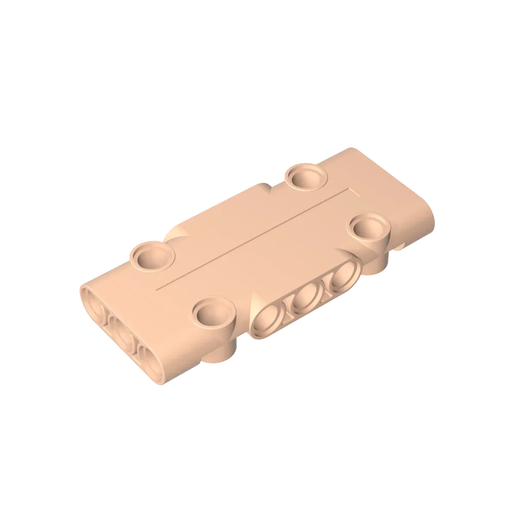 Building Blocks Assembles Gobricks GDS-2047 Technical  Panel 3 x 7 x 1 compatible with lego 71709 children's toys