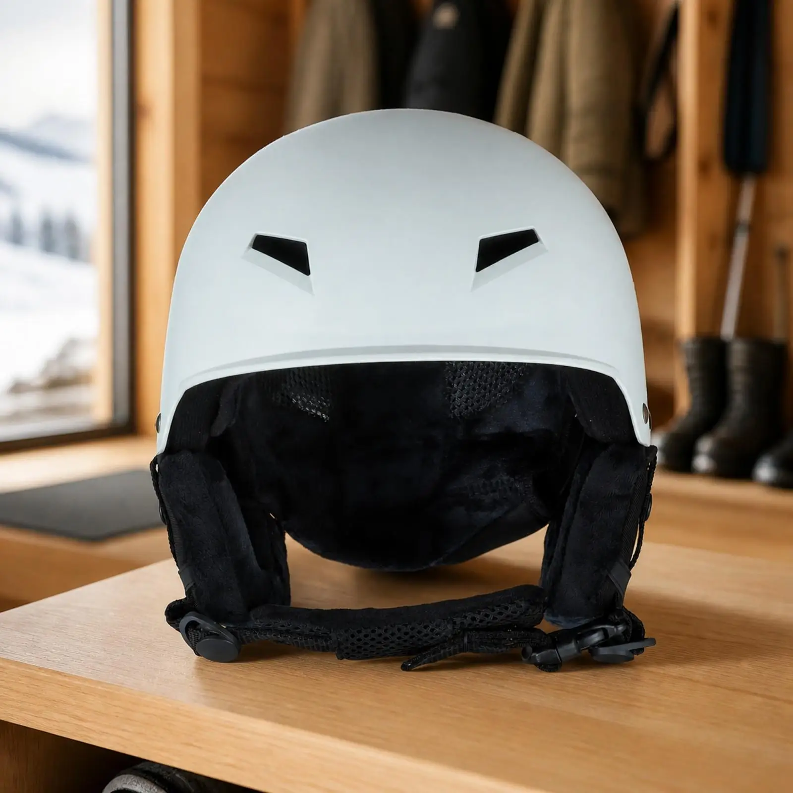ABS Shell Ski Helmet for Snowboarding with EPS Foam Padding and Multiple Air Vents for All Day Warmth and Safety