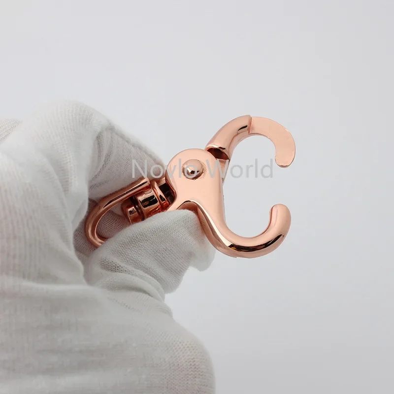 Nolvo World 20 pcs 13-20-25-32-38mm 6 colors Metal Swivel Trigger Dog Buckle Outdoor Backpack Hook Key