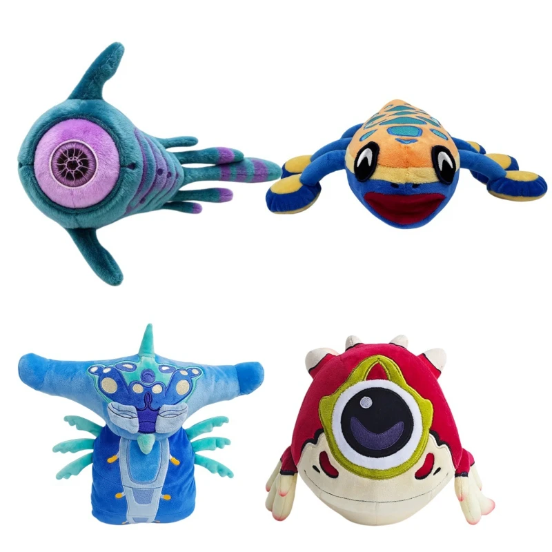 

2026 New Stock Subnautica 2 Plushie Deep Sea Creature Plush Toy Soft Stuffed Animal Doll Decorative Collectible Fan Gift
