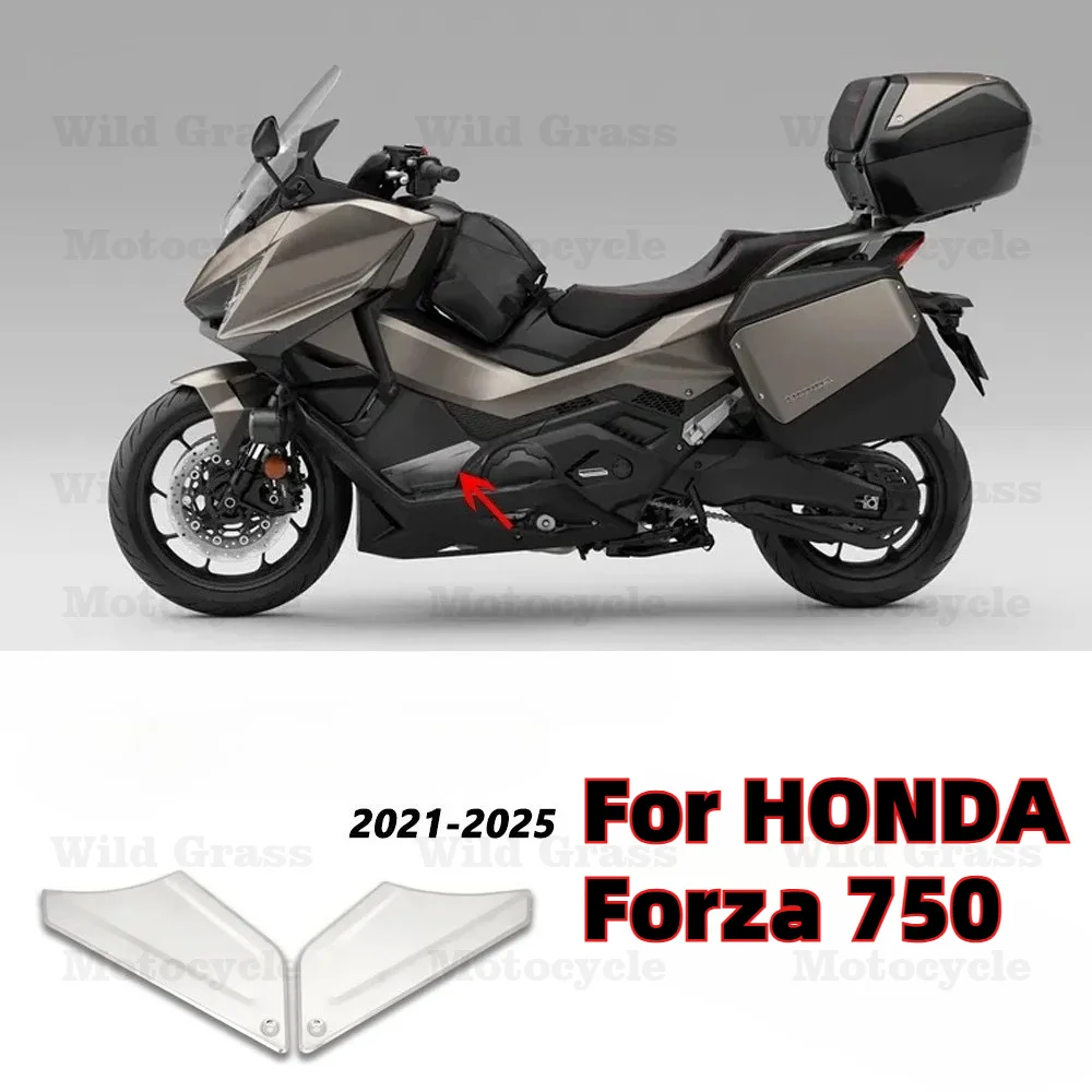 For HONDA Forza 750 2025 Accessories Motorcycle Side Cover Pedal NSS 750 2021-2025 Aluminum Side Protective Cover