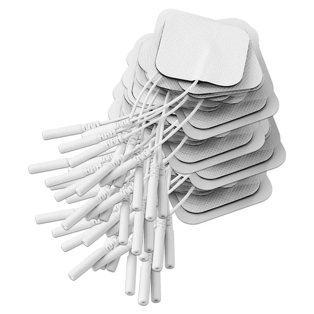 100/50/20P Zehn Elektroden Pad EMS Muskel Stimulator Patch Wiederverwendbare Austauschbare Vliesstoff Selbstklebende Massage Aufkleber