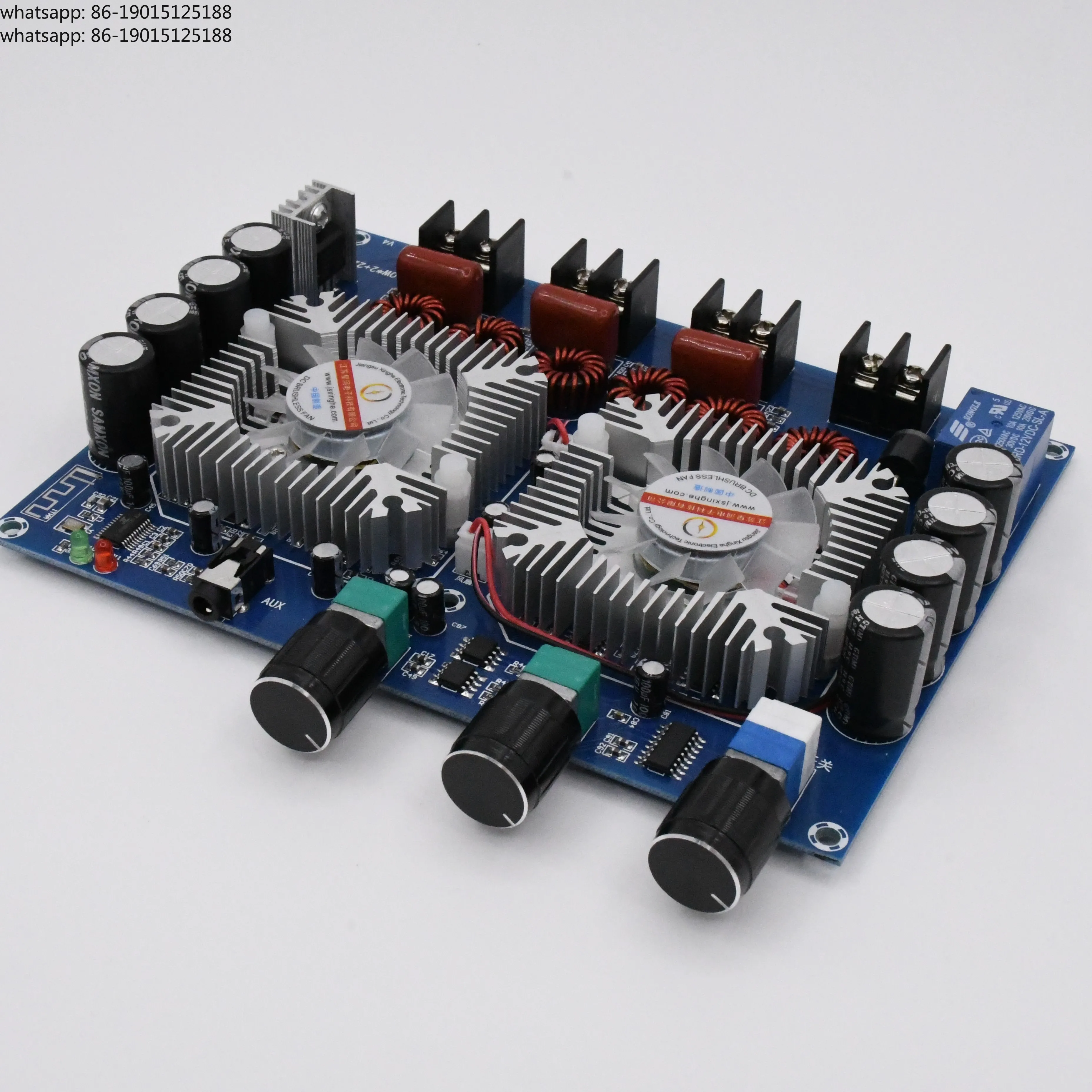 XH-A128 High Power Bluetooth digital amplifier board tda7498e power supply dc32v dual 160W full