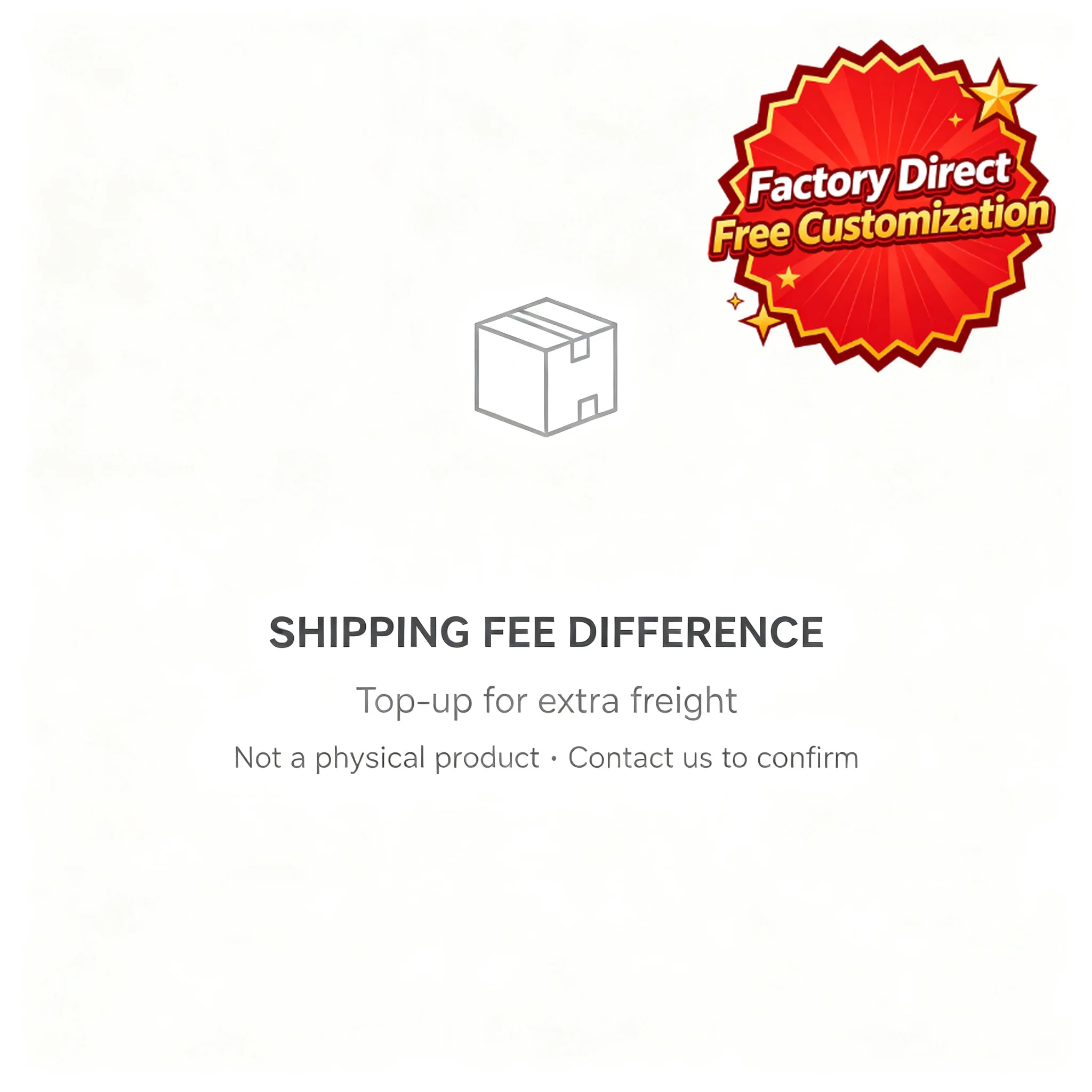 Postage price difference supplement