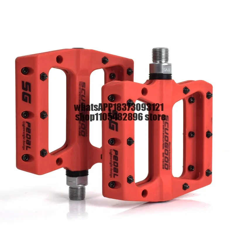 pedal bicycle nylon fiber bearing pedal, pedal Mountain bike bicycle