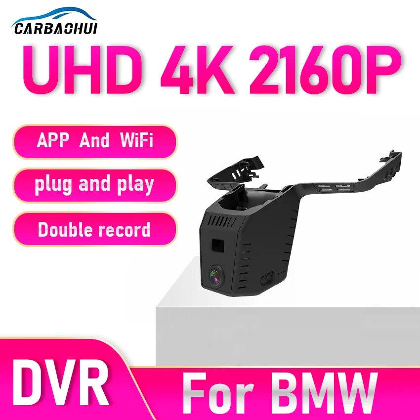 New! 4K Plug and Play Dash Cam for BMW M3/M4/M340i & M2 G87 Facelift 2025 2026, OEM Car Camera, Loop Recording, WiFi Control