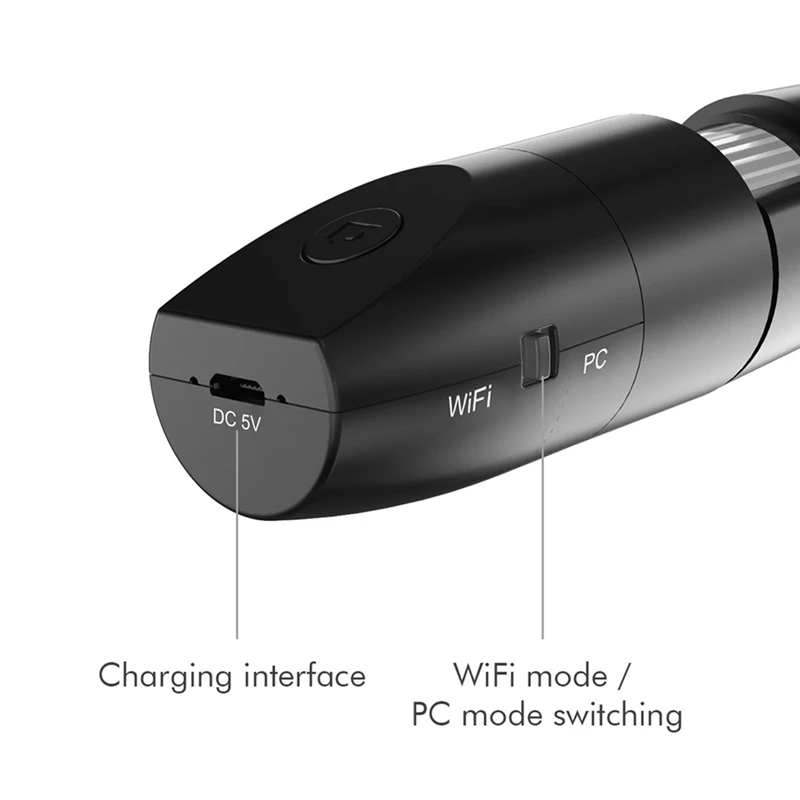 Wireless Digital Microscope 50X-1000X Wifi USB Portable Handheld Coin Microscope Camera With 8 LED