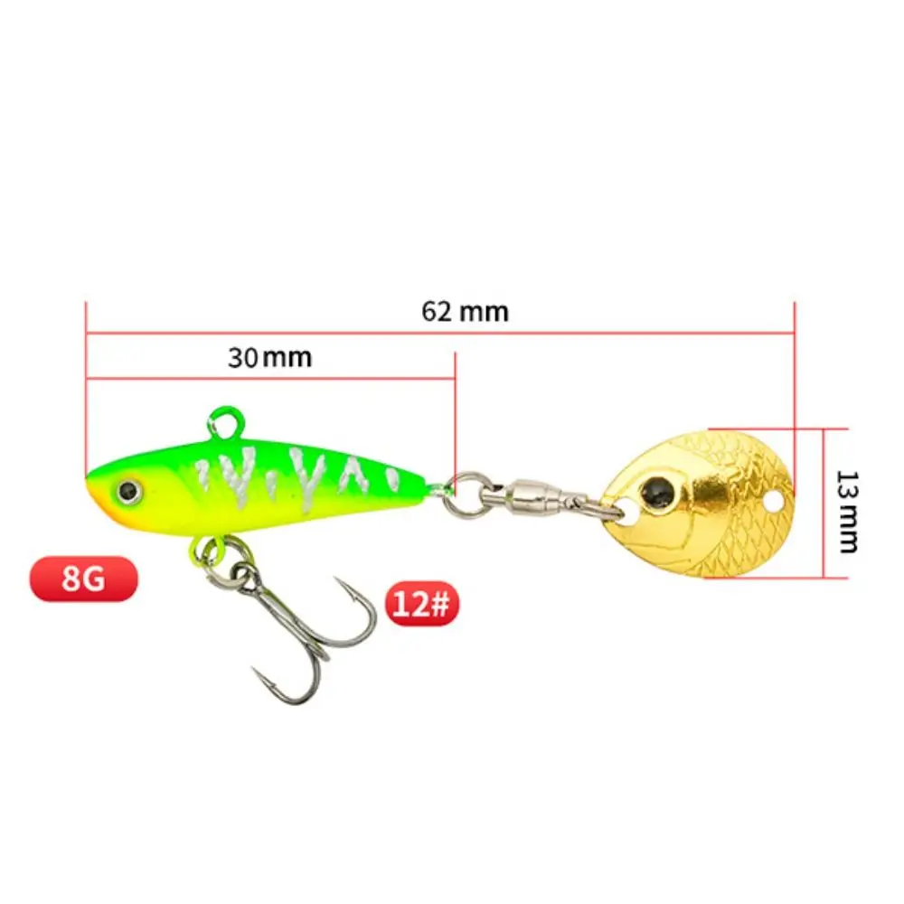 Crankbait mini de hundimiento con vibración para agua salada - imagen 5