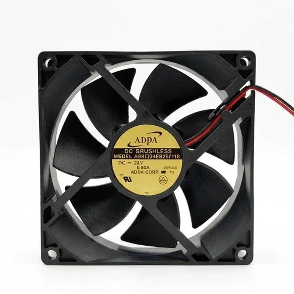 For ADDA AG09224EB257110 9225 DC24V 0.50A 9CM 2-Wire Inverter Cooling Fan